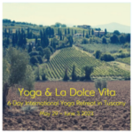 Yoga & la Dolce Vita 29.05 - 03.06